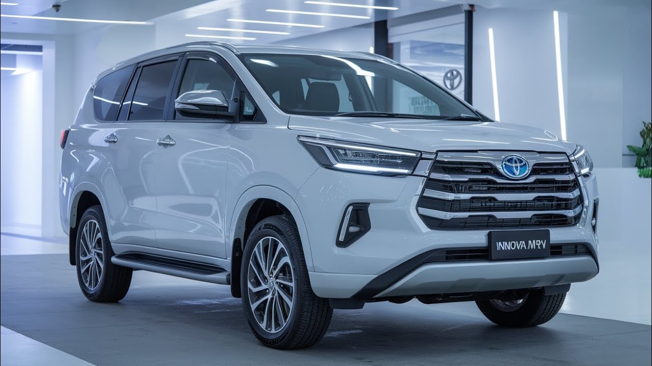 Toyota Innova Crysta 2025 FINALLY REVEALED | Modern Design, Spacious Interior