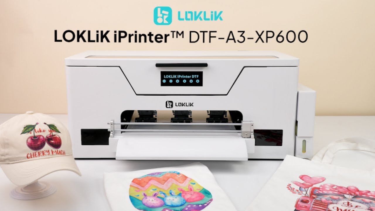 LOKLiK iPrinter&trade; DTF-A3-XP600 &ndash; The Ultimate DTF Printer for Stunning Custom Prints!