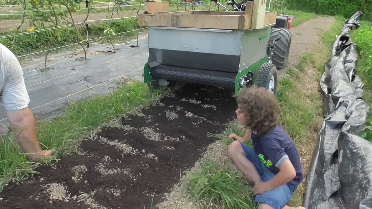 Compost Spreader Test BCS 732