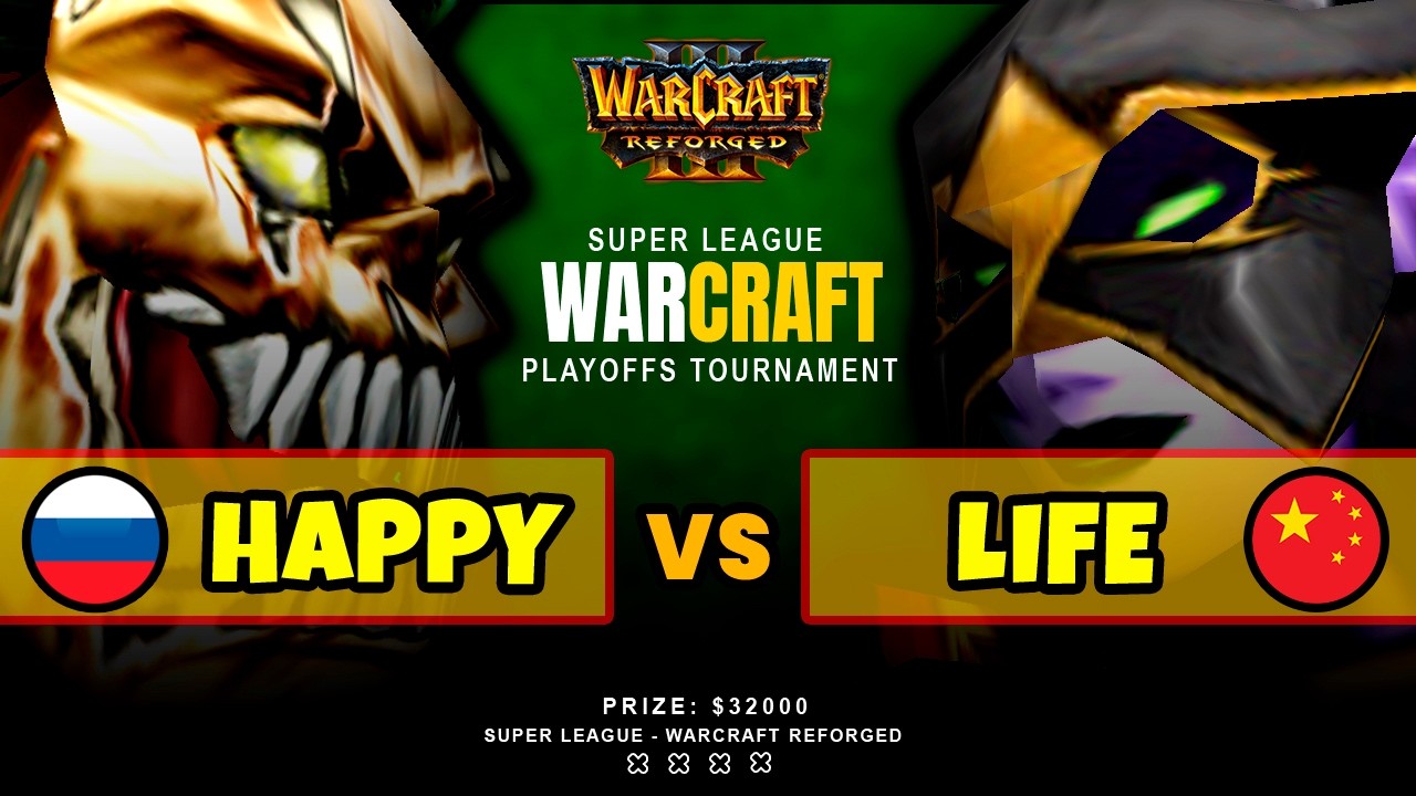GRAN FINAL WARCRAFT | HAPPY vs LIFE | 4toi JUEGO