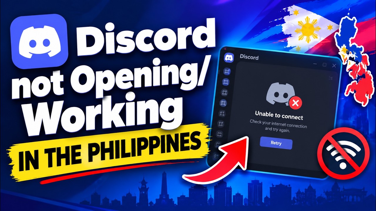 How To Fix Discord not Opening/Working in the Philippines - Android, IOS, Windows, Linux, Mac