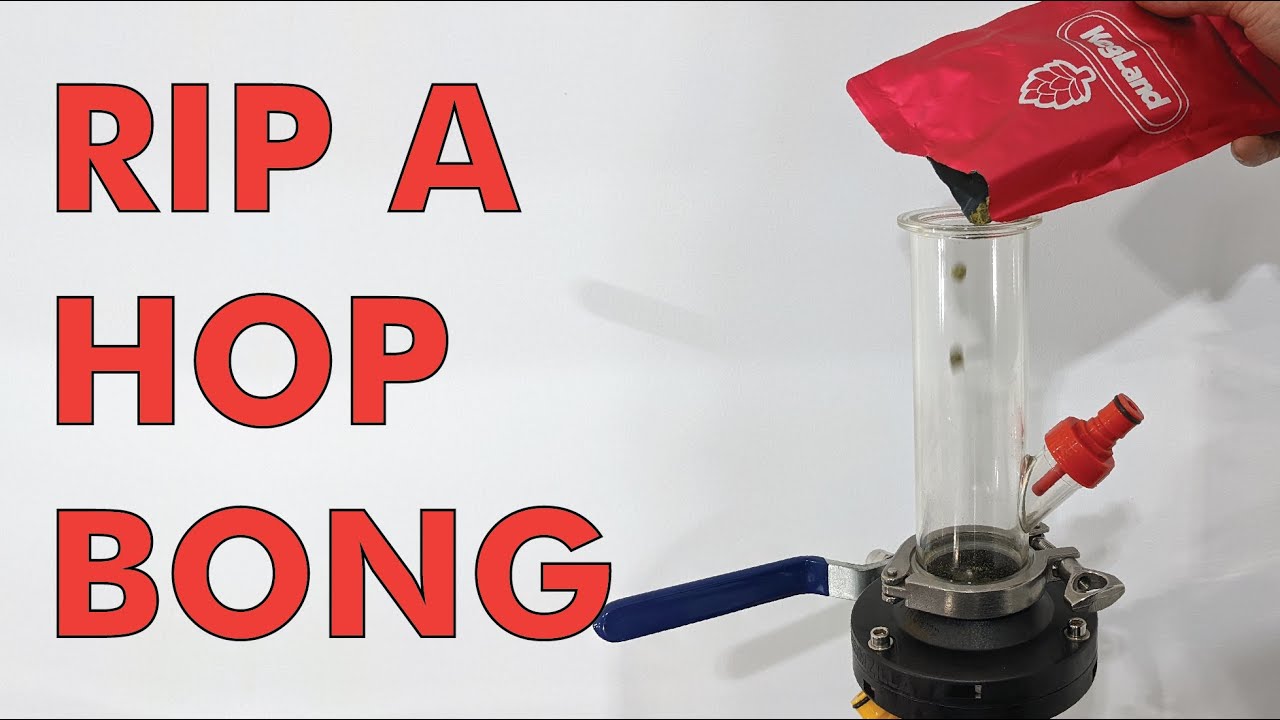 The Hop Bong - Dry Hop Device, Hop Randall, Yeast Brink, Inline Carbonator/Oxygenator