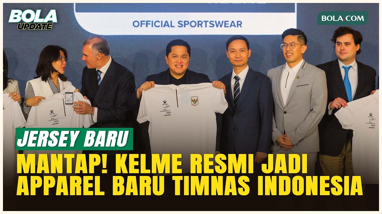 Kelme Resmi Jadi Apparel Baru Timnas Indonesia Selama 4 Tahun!