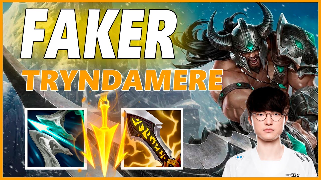 ⚡FAKER TRYNDAMERE MID GAMEPLAY⚡SEASON 12 LEAGUE OF LEGENDS