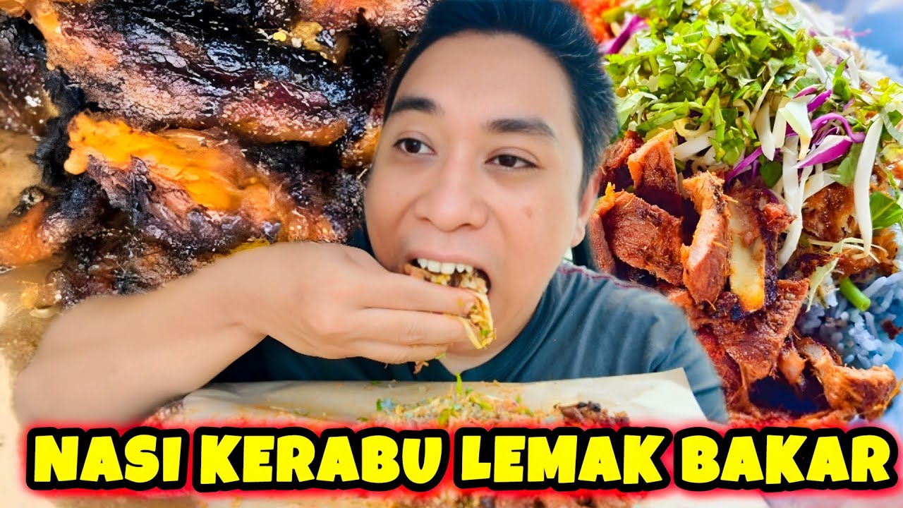 Nasi Kerabu LEMAK BAKAR Jalan Gombak | Macam Ni Eh Rasa Dia | SEBELAH SETAPAK JE