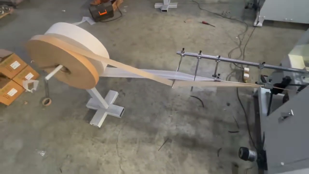 Kraft Twisted Paper Rope Making Machine
