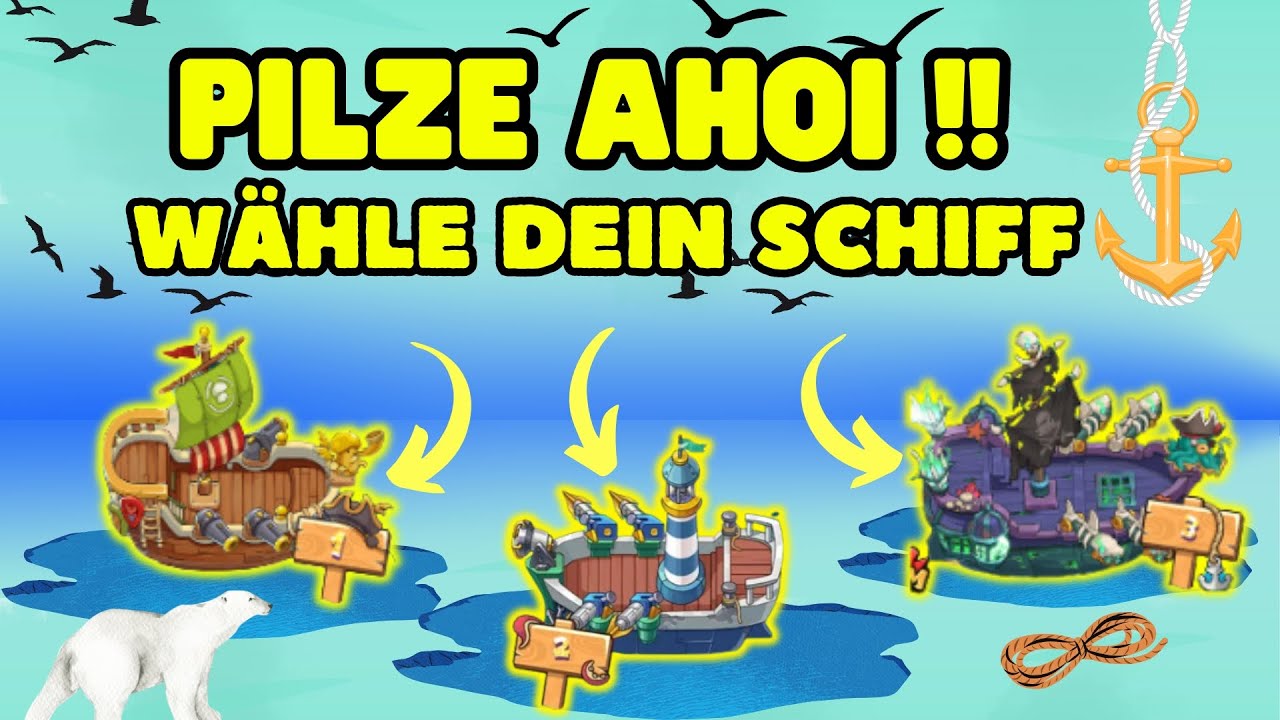 (DAS BESTE UPDATE JEMALS?!) Legendof Mushroom - Simple Schiffschlacht Guide | German