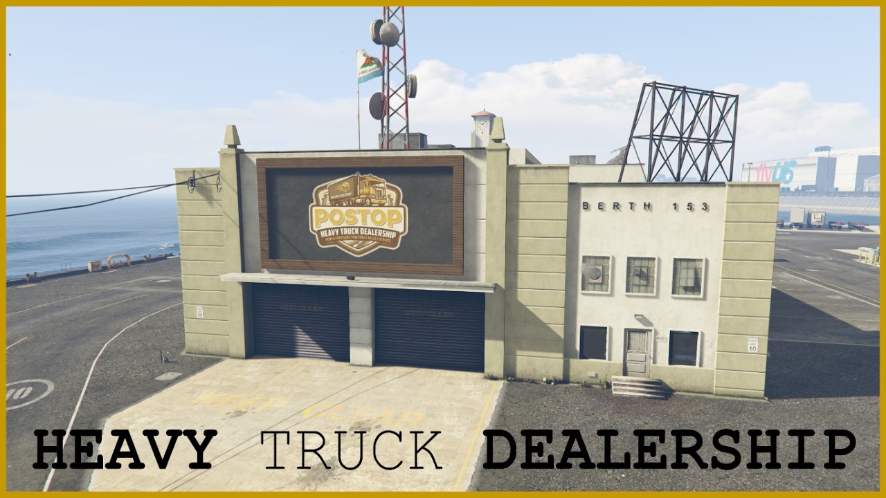 GTA 5 | Heavy Truck Dealership | MLO Interior