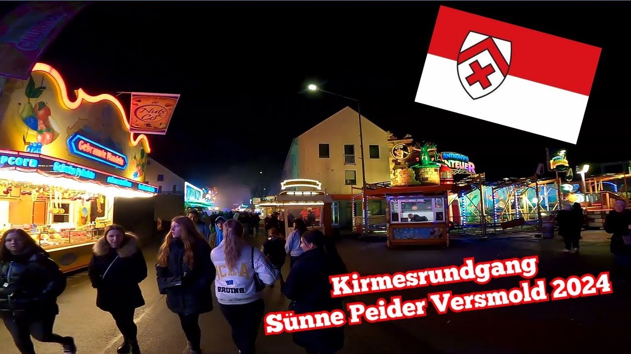 Kirmesrundgang Sünne Peider (Versmold) 2024 // Rundgang