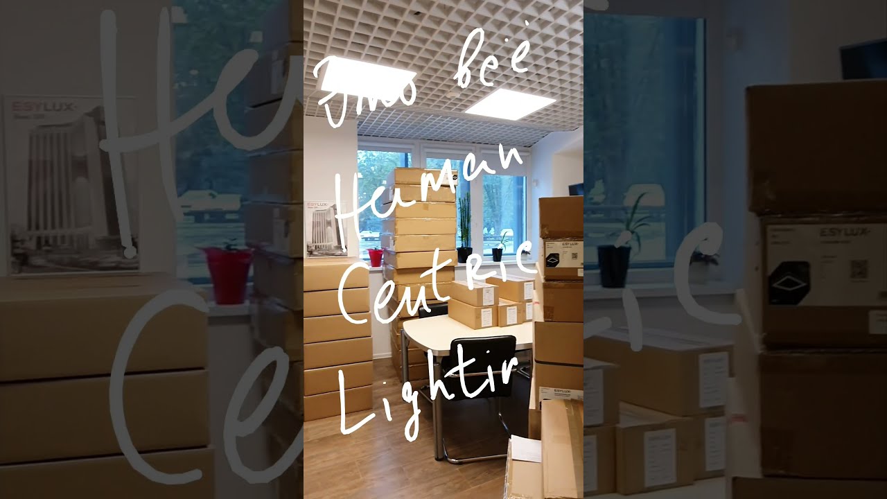 Продали немного биодинамического освещения - HCL от ESYLUX