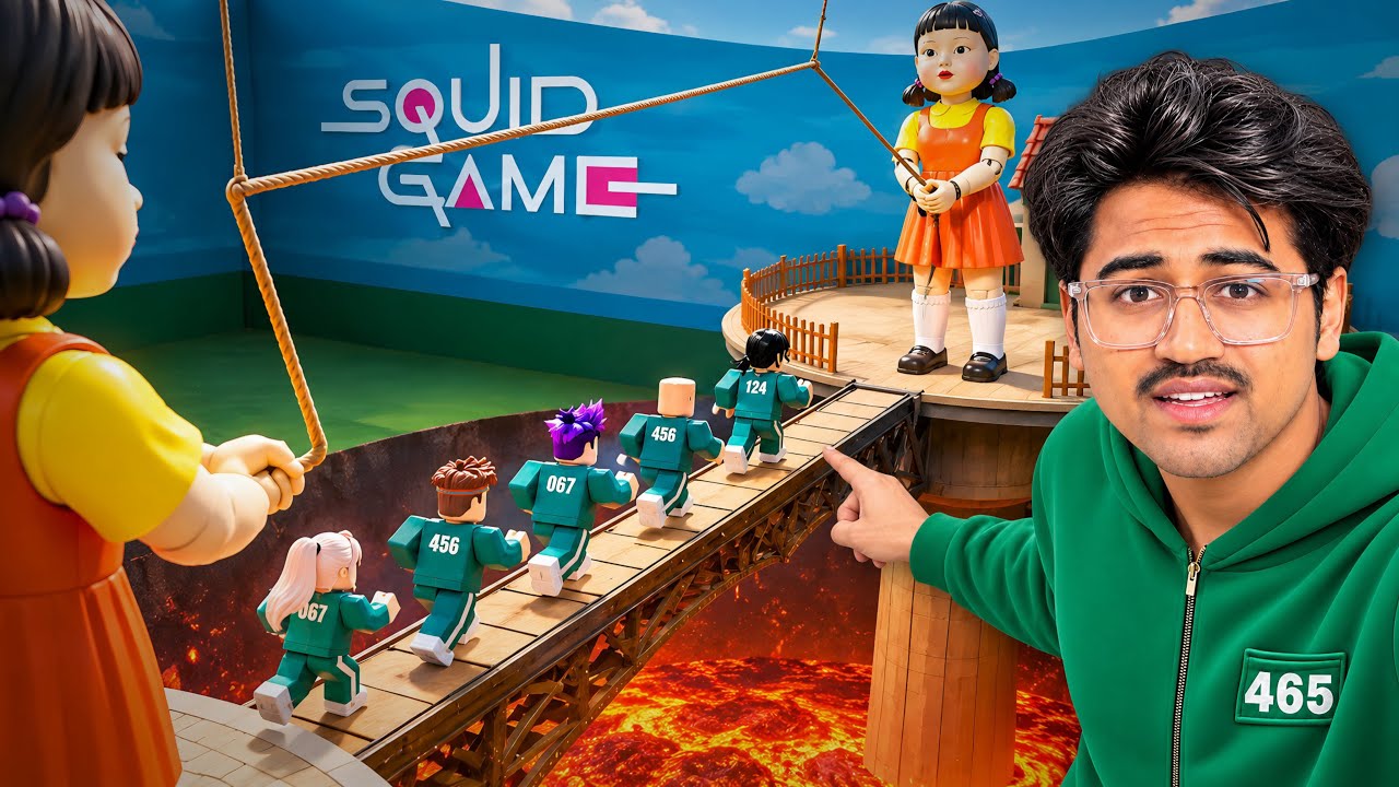 Playing SQUID GAME 2 in Roblox ! Black7islive