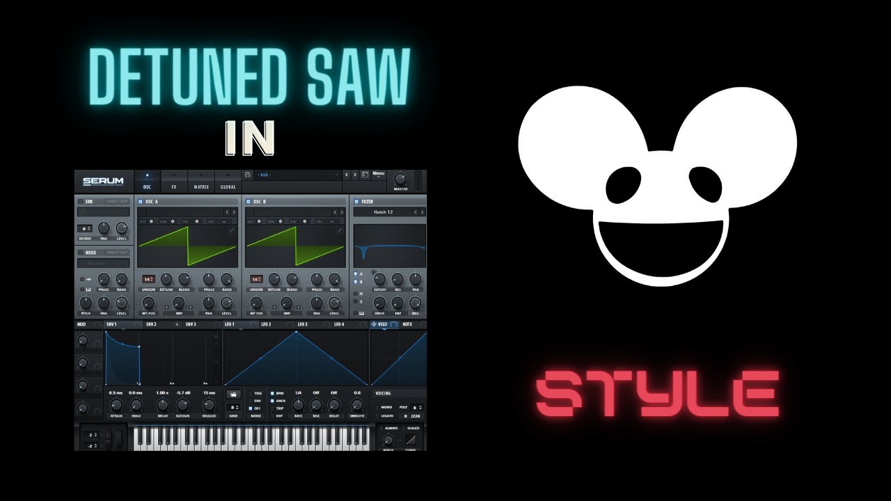 Detuned Saw Serum Tutorial (Deadmau5 Aural Psynapse Style)