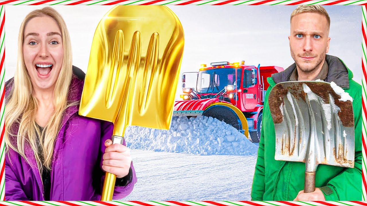 KO BRZE SKUPI SNEG, ON POBEDJUJE *Vlogmas 24/31*