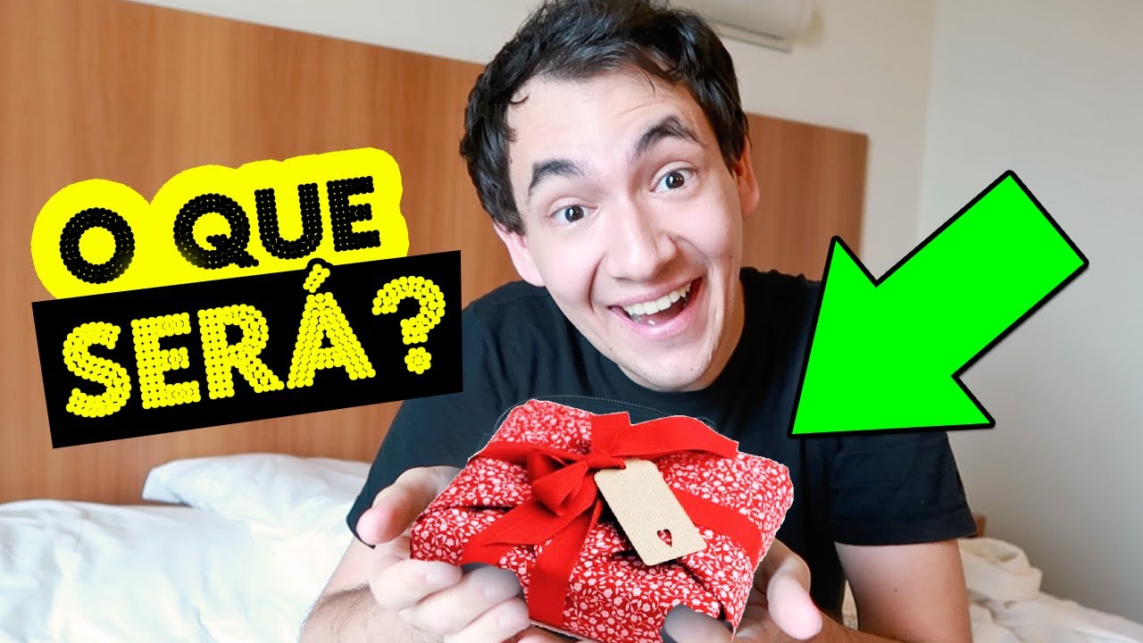 DEI UM PRESENTE DE ANIVERSÁRIO PRA ELE | MMB