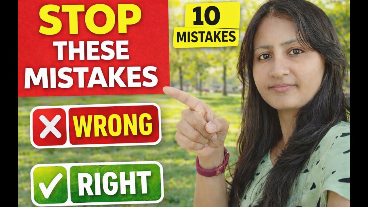 Are You Saying These 10 English Sentences Wrong? | Common English Mistakes