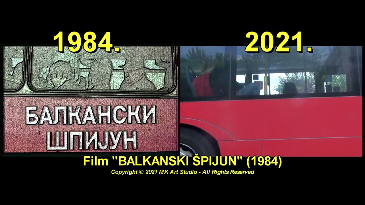Dražićeva i Jakovljevićeva zgrada (Balkanski špijun) nekad i sad