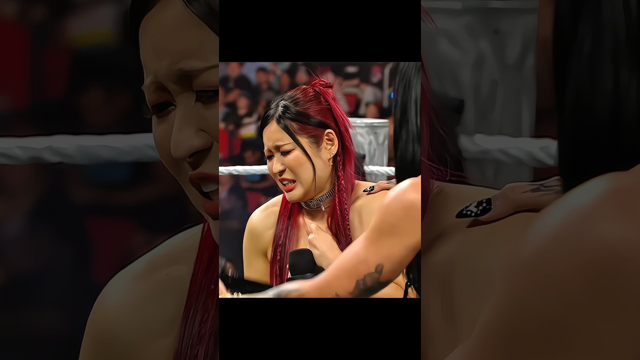 Asuka Attack Green Mist Rhea Ripley i Iyo Sky Edit! #wwe #rhearipley #iyosky #wweraw #shorts