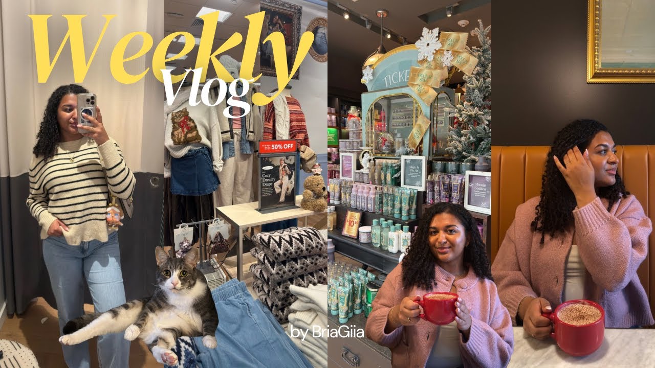 Weekly Vlog! fall shopping + 5am morning routine + grwm & more 