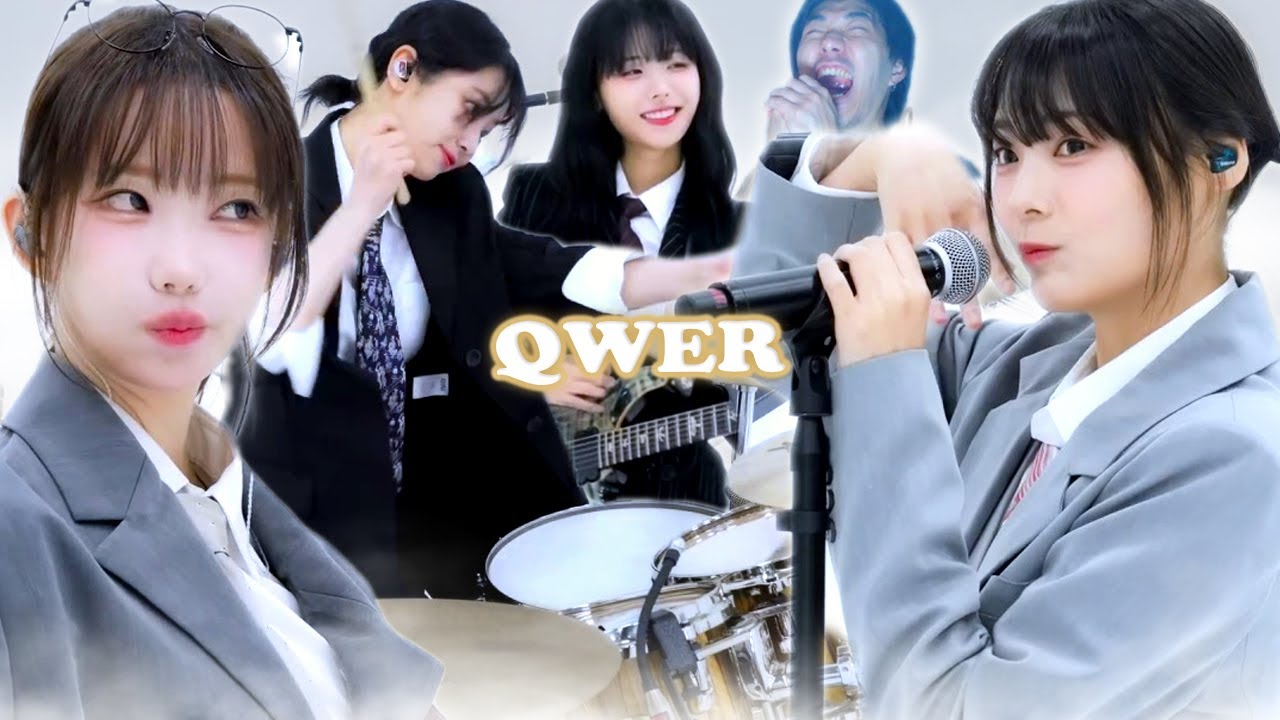 QWER의 1위 승리를 축하합니다! - [Reaction] QWER - '가짜아이돌' + '내 이름 맑음' l LIVE CLIP