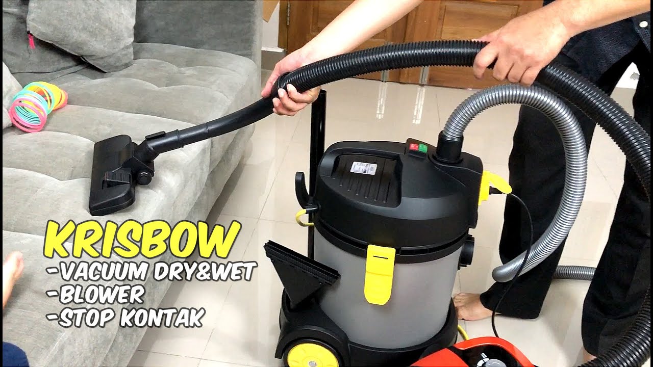 Begini Uniknya Vacuum Cleaner & Blower Krisbow 20 liter untuk Basah dan Kering Cocok untuk Masjid