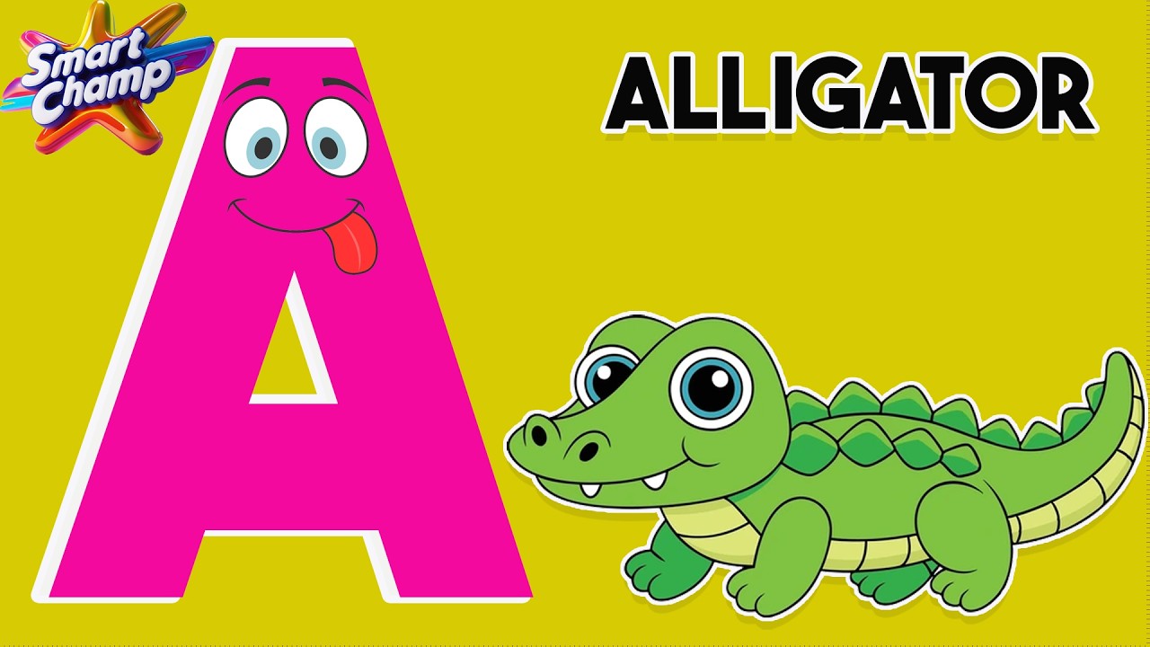 ABC Phonics Song with Words | Fun Learning Video for Toddlers