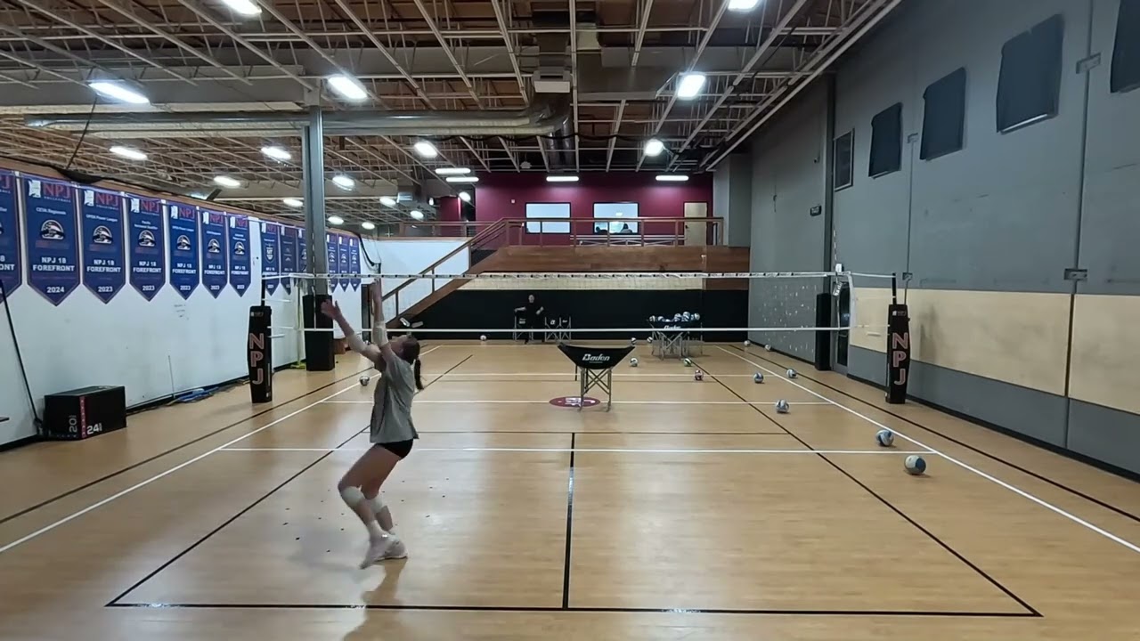 Serve receive passing drill using a constraints-led approach (CLA)