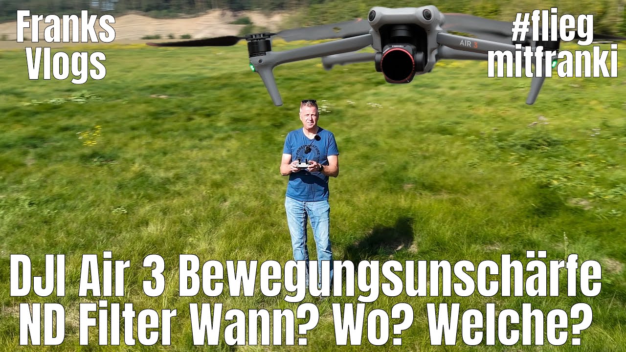 Drohne fliegen ! Wer braucht ND Filter ? #fliegmitfranki ​⁠