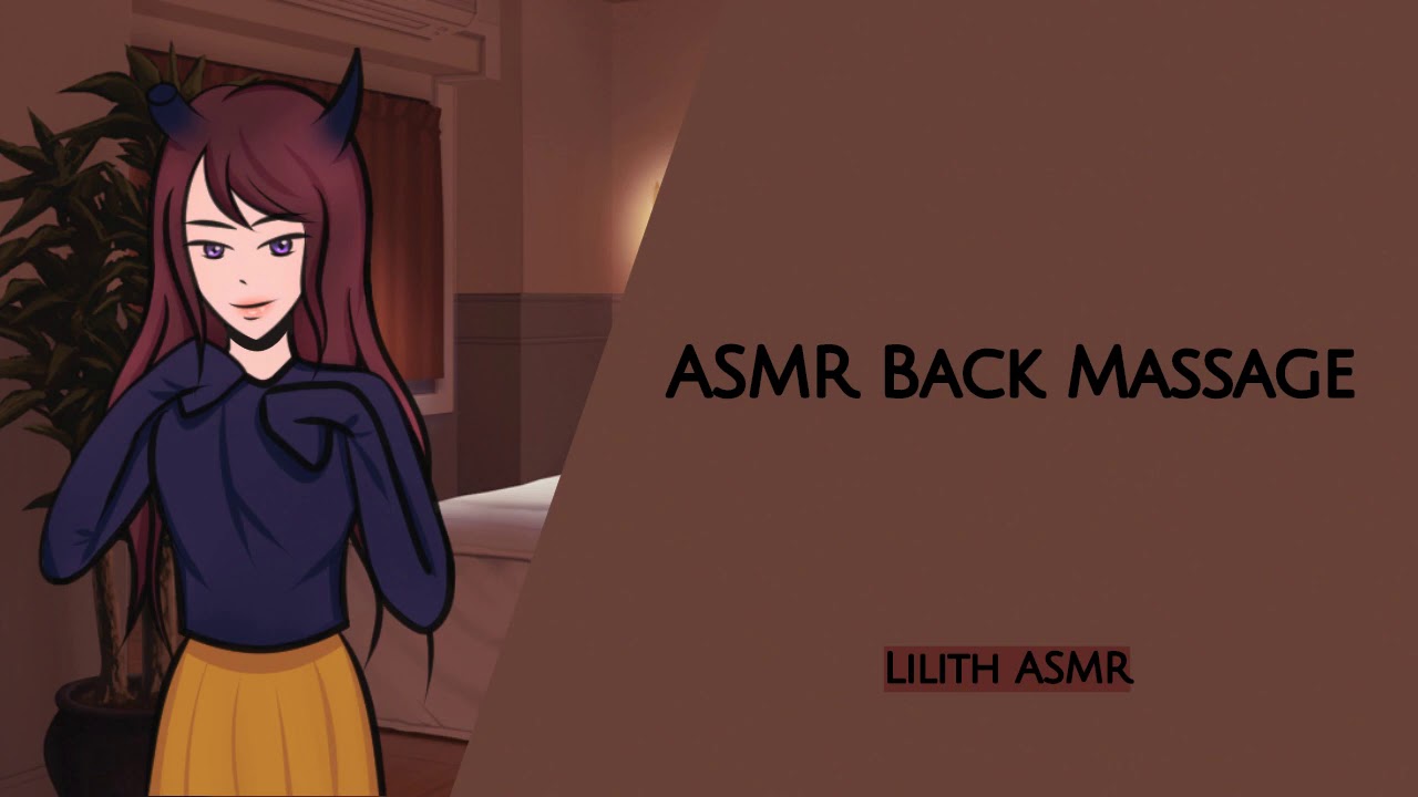 ASMR Back Massage (scratches and pats)【Lilith ASMR】