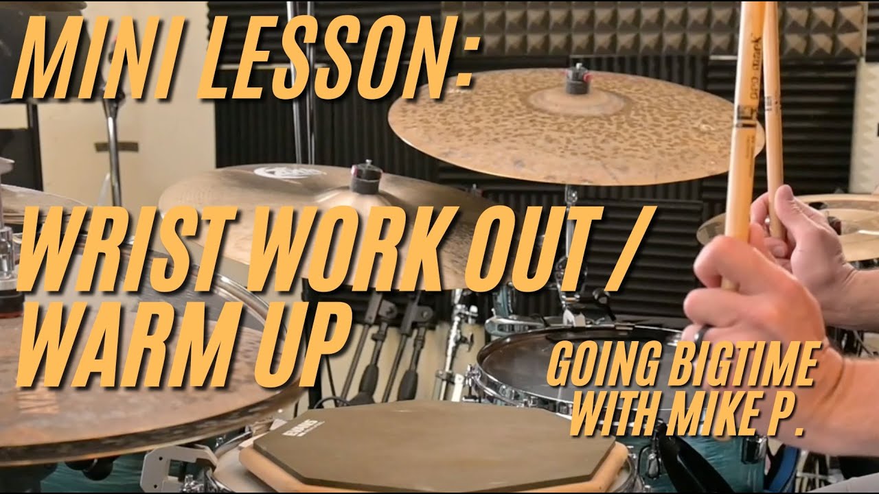 Want faster wrists and more control? Go Bigtime. #drumtechniques #drumlessons #drumteacher #drums