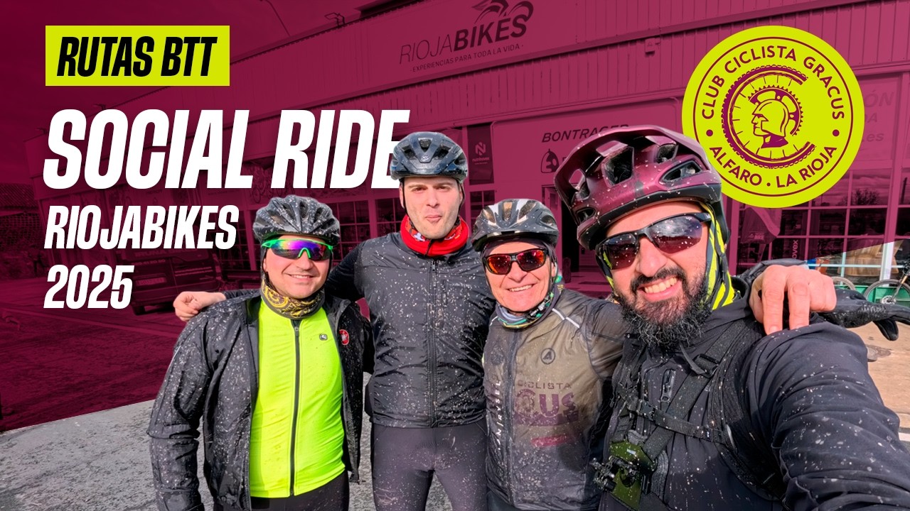 Rioja Bikes Social Ride 2025 | Ruta MTB desde Alfaro con el Club Ciclista Gracus