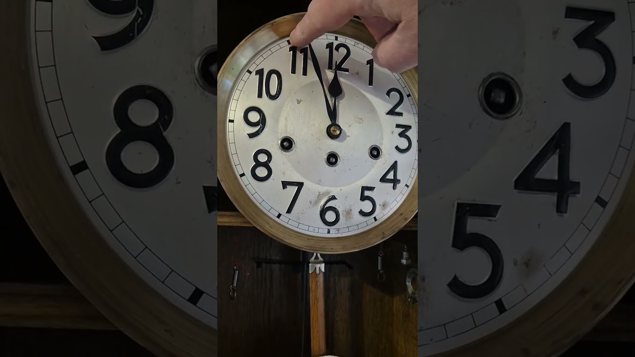 German Junghans Westminster chime wall clock  #clock #junghans #odo36 #westminster