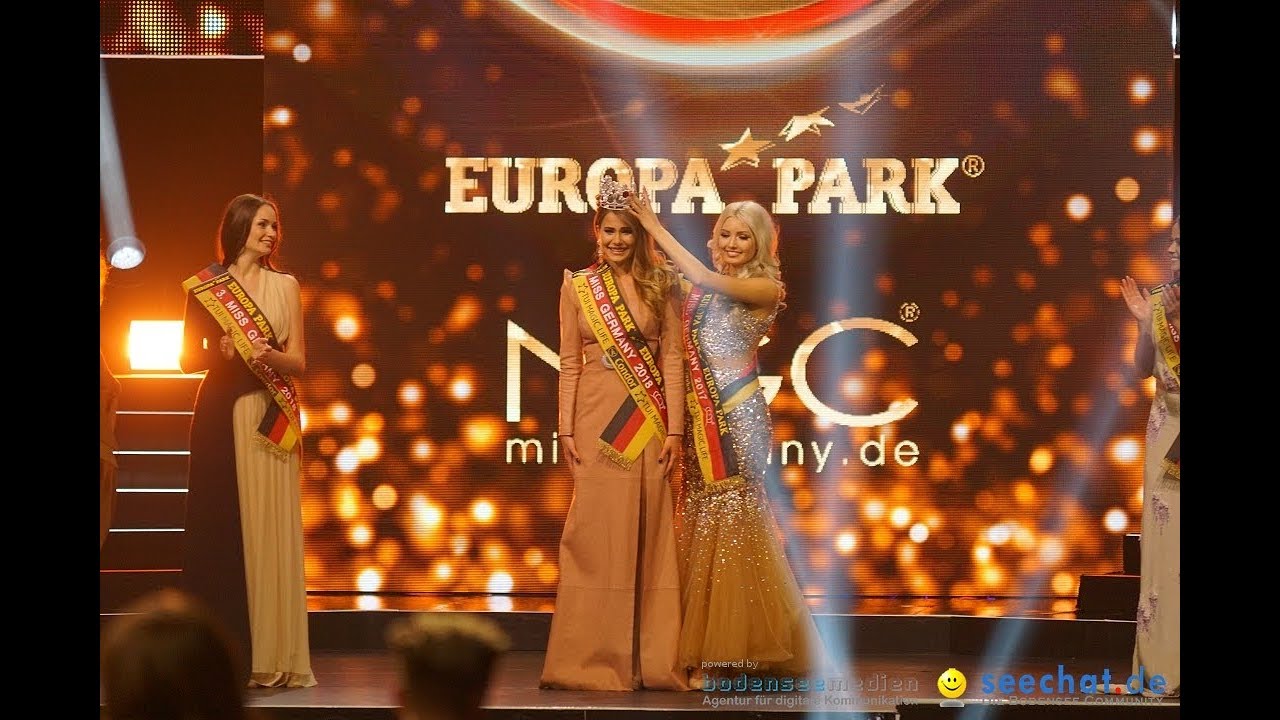 Miss Germany Wahl 2018 - Anahita Rehbein SEECHAT.TV - Europa-Park: Rust, 24.02.2018 [4K]