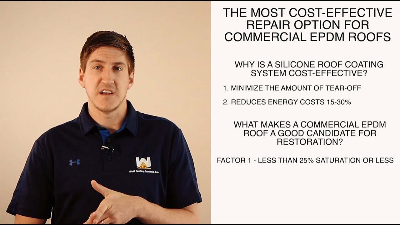 The Most Cost-Effective Repair Option For Commercial EPDM Roofs