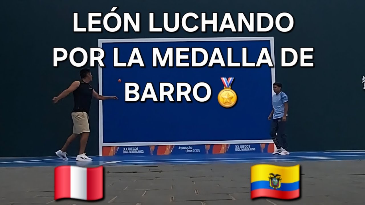 JUEGOS BOLIVARIANOS AYACUCHO [Leoncito🇵🇪(Chupaca) vs Luis🇪🇨(Ecuador)]