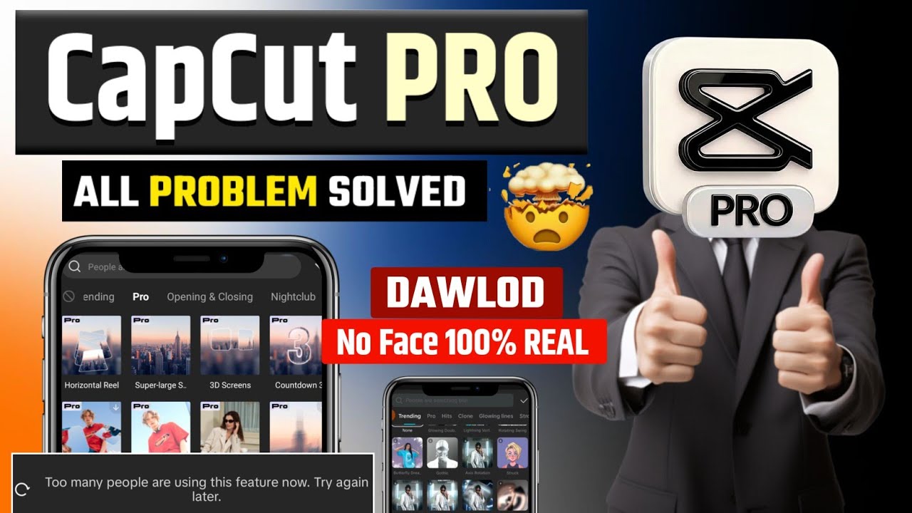 CapCut Latest Update 2026 | Capcut 21.7.9 Update | Capcut No Internet & Too Many People problem Fix