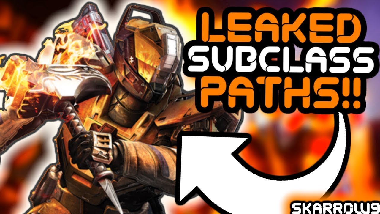 Destiny 2 - Leaked Subclass Perks/Abilities!!! What is an Arc Soul??