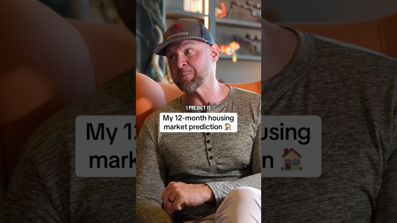 My 12-month housing market prediction 🏠