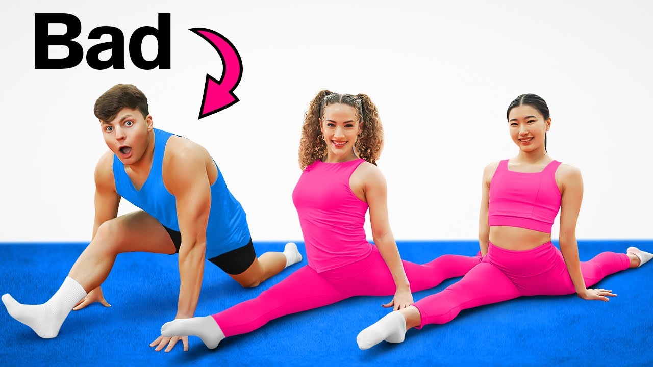 Girls Vs Boys Extreme Flexibility Challenge!