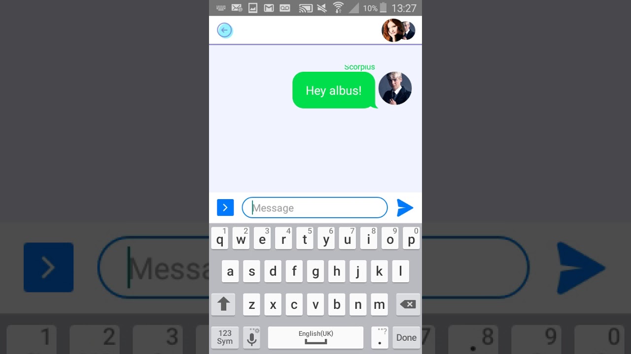 Scorpius and Rose Texting Story ~ P1