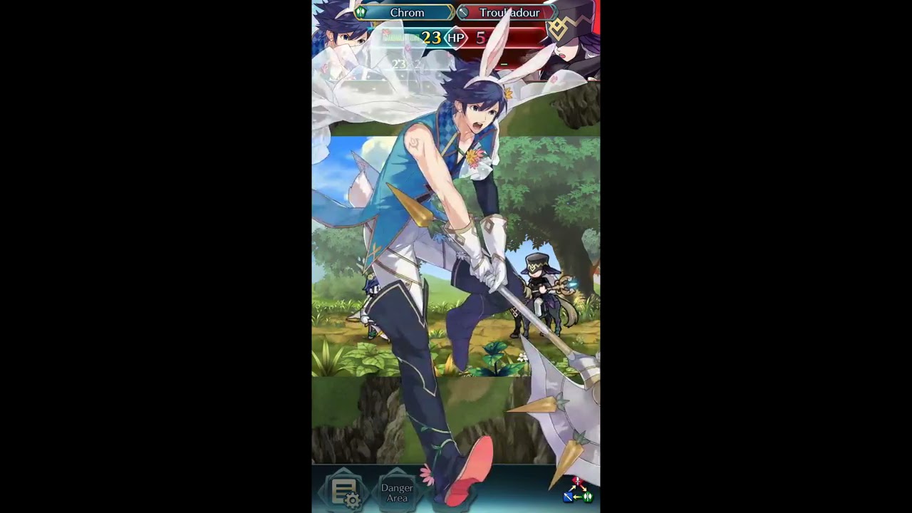 Spring Festival Attack Animations! LUCINA CHROM XANDER Fire Emblem Heroes
