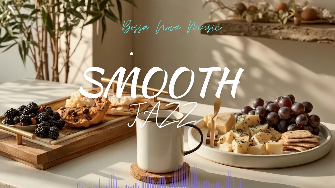 Luxury Morning Coffee Jazz ☕ Elegant Brunch Caf&eacute; Ambience | Smooth Jazz for Relaxing, Work & Weekend