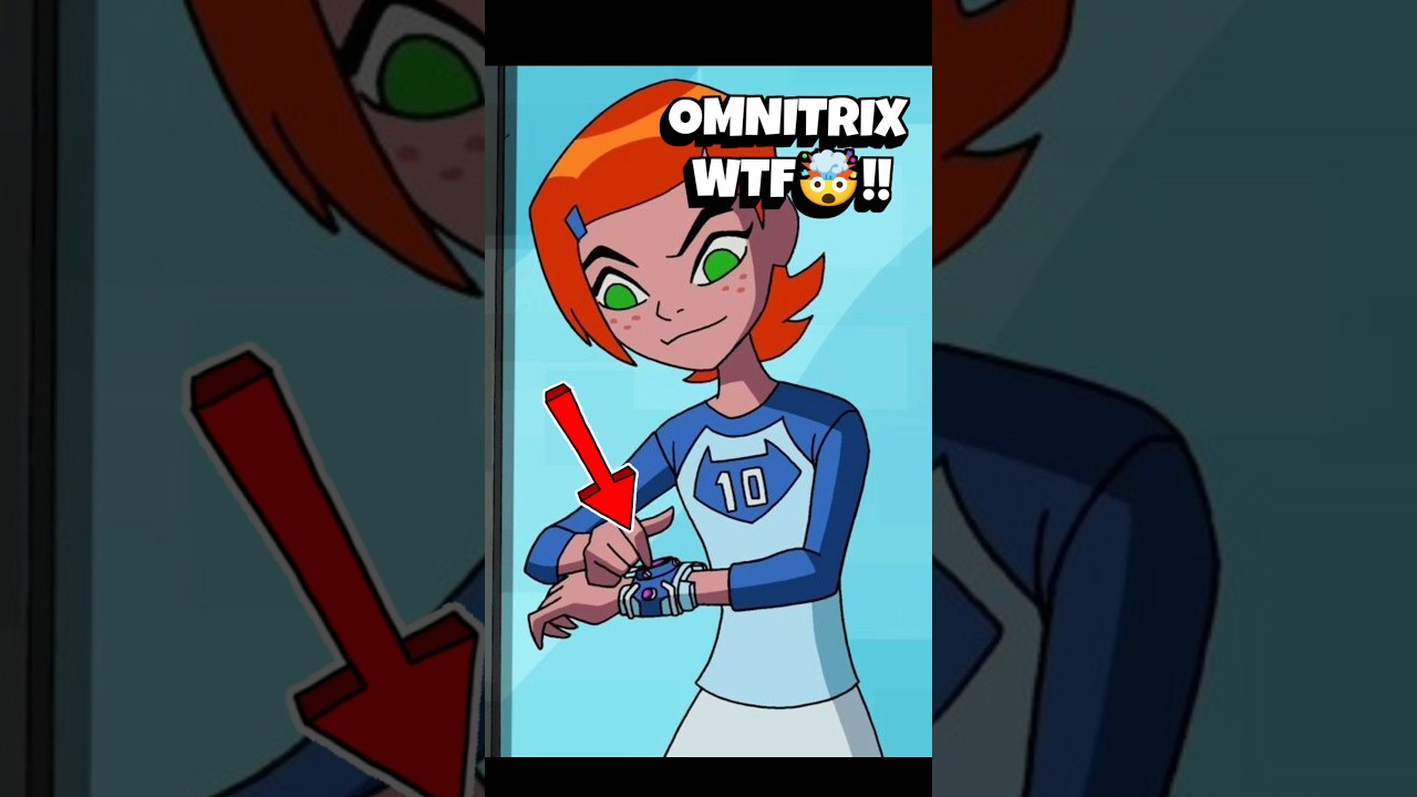 😯You Forgot Gwen Used the Omnitrix! #ben10 #ben10omniverse #ben10alienforce #anime #shorts