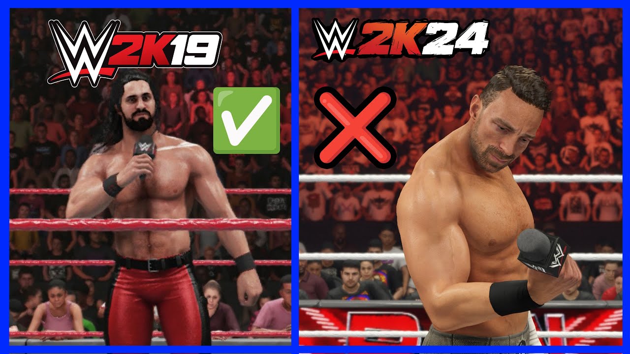 13 вещей, которые WWE 2K19 сделала лучше, чем WWE 2K24