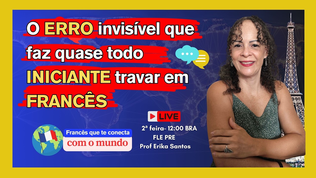 O ERRO invisível que faz quase todo INICIANTE travar em FRANCÊS #aprenderfrances #fle #francesonline