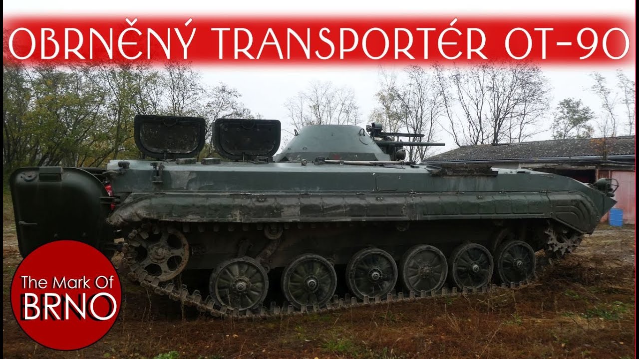 OT-90 detailní prohlídka ve VZA Bunkru Brno - Marek z Brna