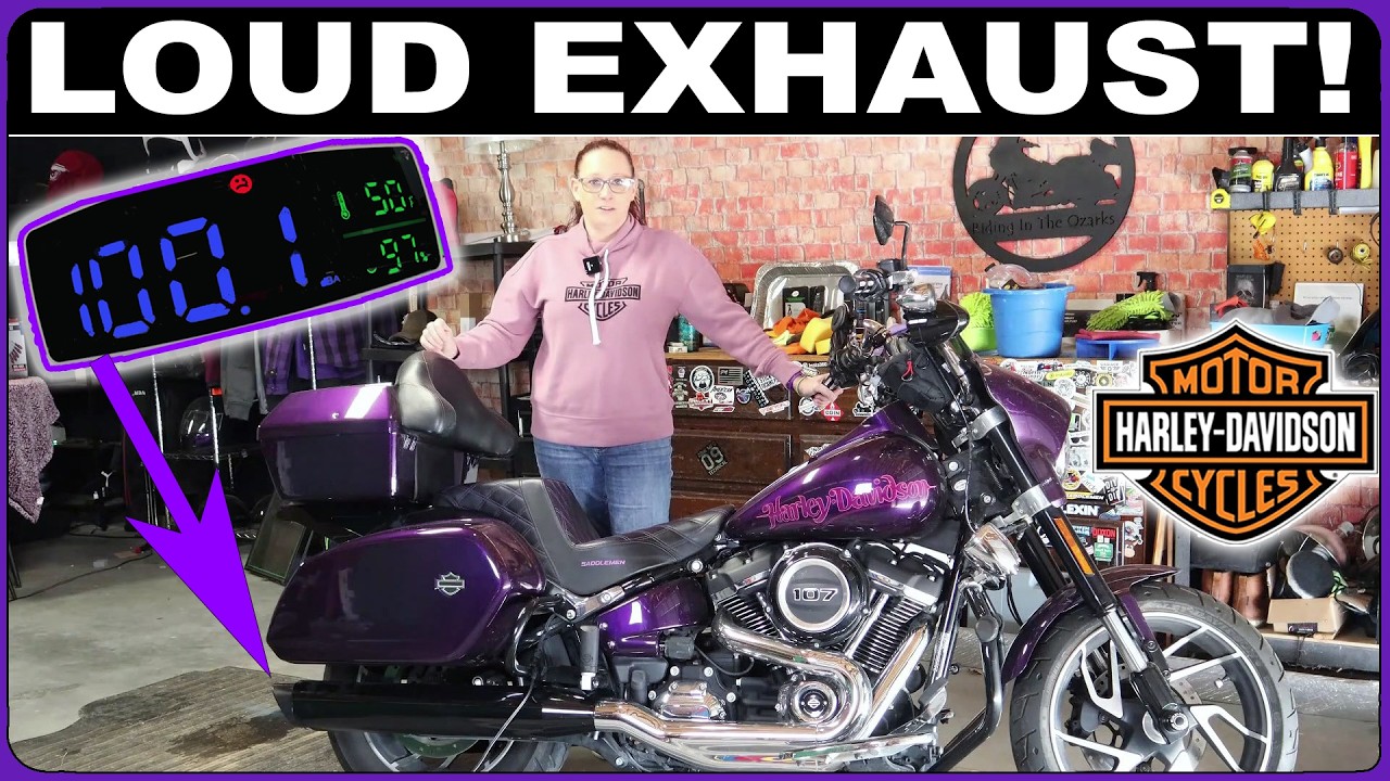 Loud Exhaust for my Harley Davidson - Tab Performance Slip-on Zombie Baffles