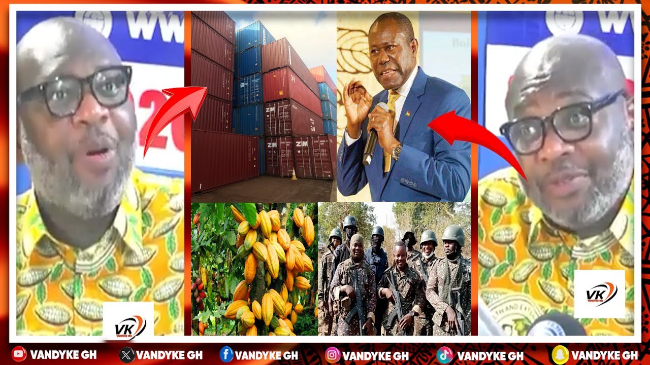 200 Cocobod Containers Missing + $48M Cocobod's London Account! CEO Randy Abbey Drop B&ouml;mbShell