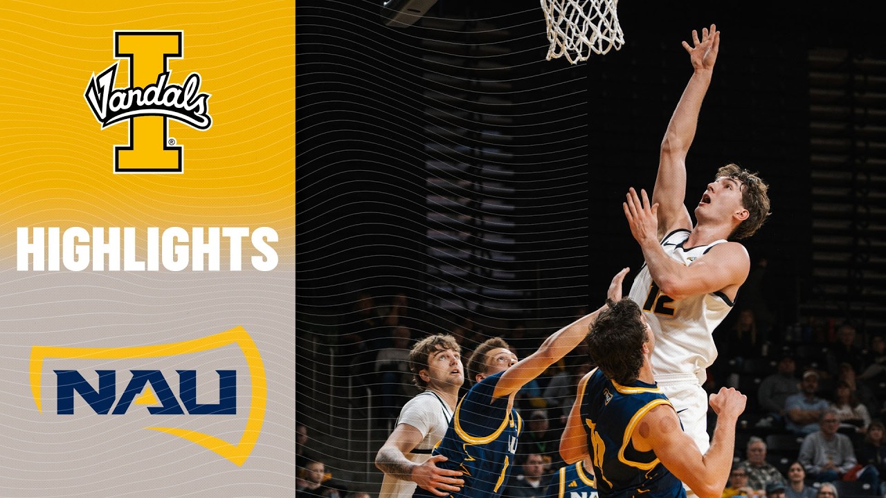 Northern Arizona at Idaho (Men's Basketball) | Full Game Highlights | 02.26.2026
