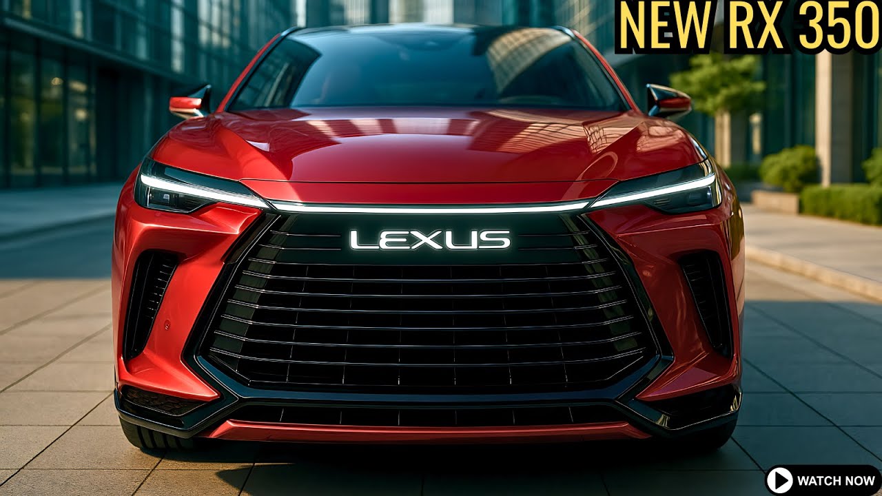 2026 Lexus RX 350 Review - Stunning New Design & Features!