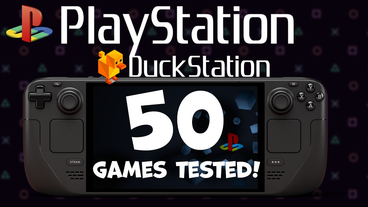 50 Best PS1 Games on Steam Deck — Fast Performance Test